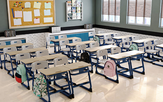 Single Desk & Chair Set