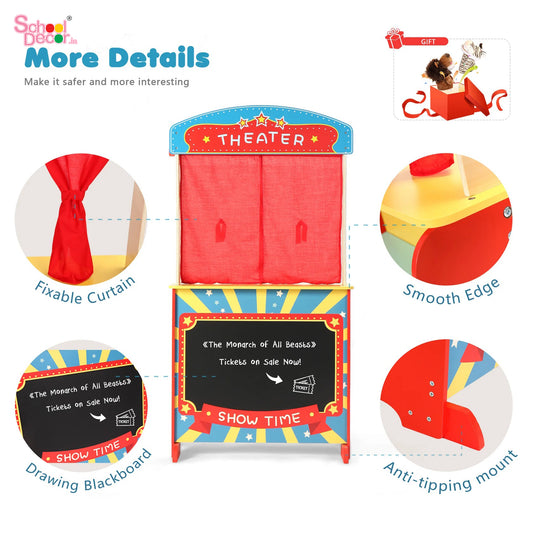 Puppet Theater & Shop Role Play Combo