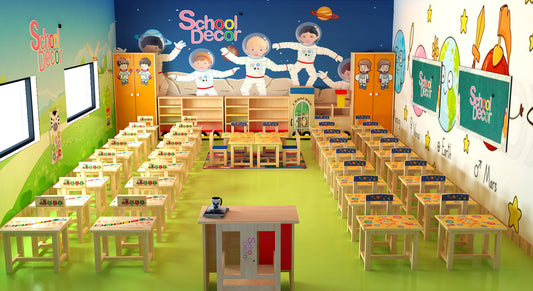 LAM Rectangular Table with Chair Set