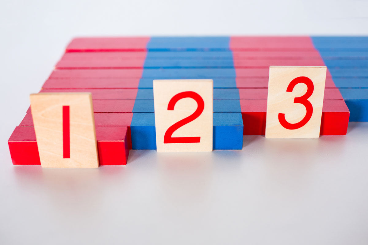 Montessori Number Rods