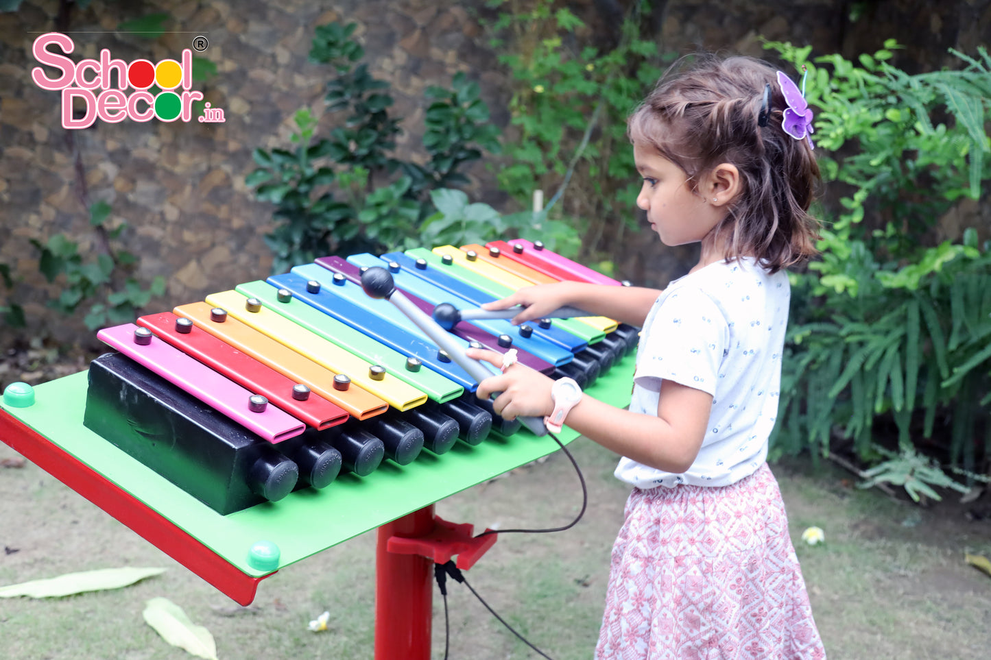 Colorful Outdoor Xylophone