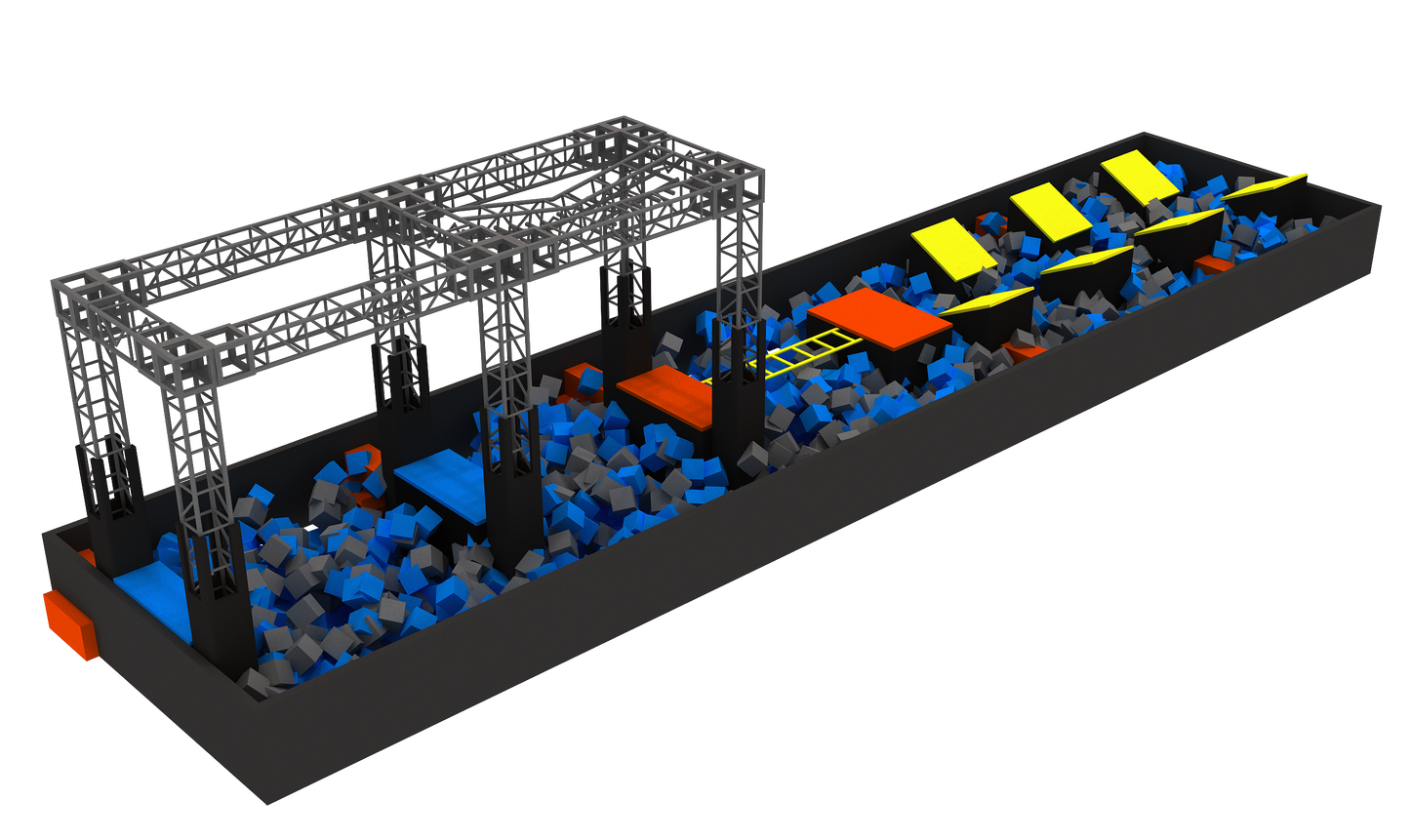 Indoor Kids Junior Ninja Warrior Course & Obstacle Park