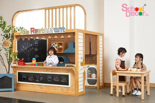Kids Restaurant Role Play Station