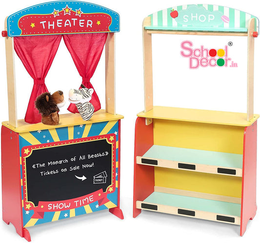 Puppet Theater & Shop Role Play Combo