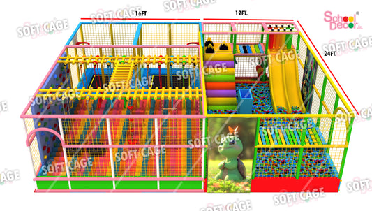 Kiddie Ninja Indoor Obstacle Park