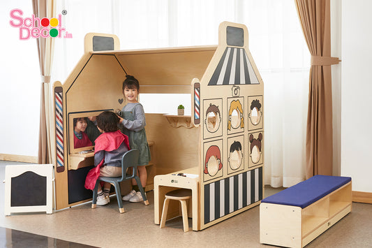 Kids Barber Shop Role Play Station