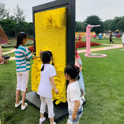 Giant Pin Art Wall