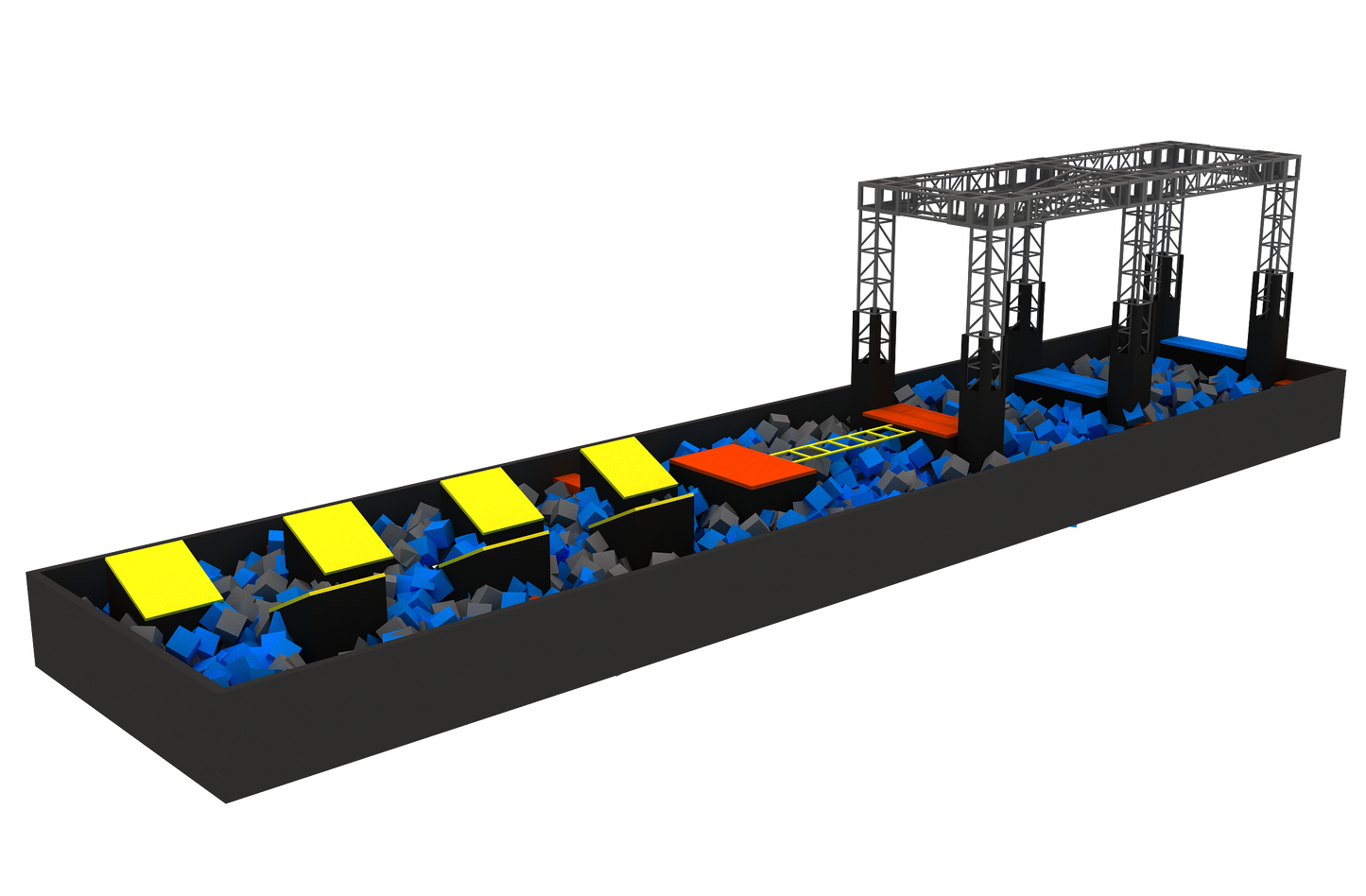 Indoor Kids Junior Ninja Warrior Course & Obstacle Park
