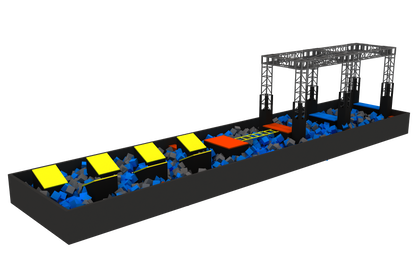 Indoor Kids Junior Ninja Warrior Course & Obstacle Park