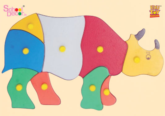 Fun Puzzle Rhino