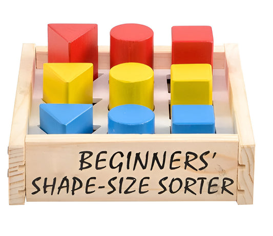 Beginner’s Shape & Size Sorter