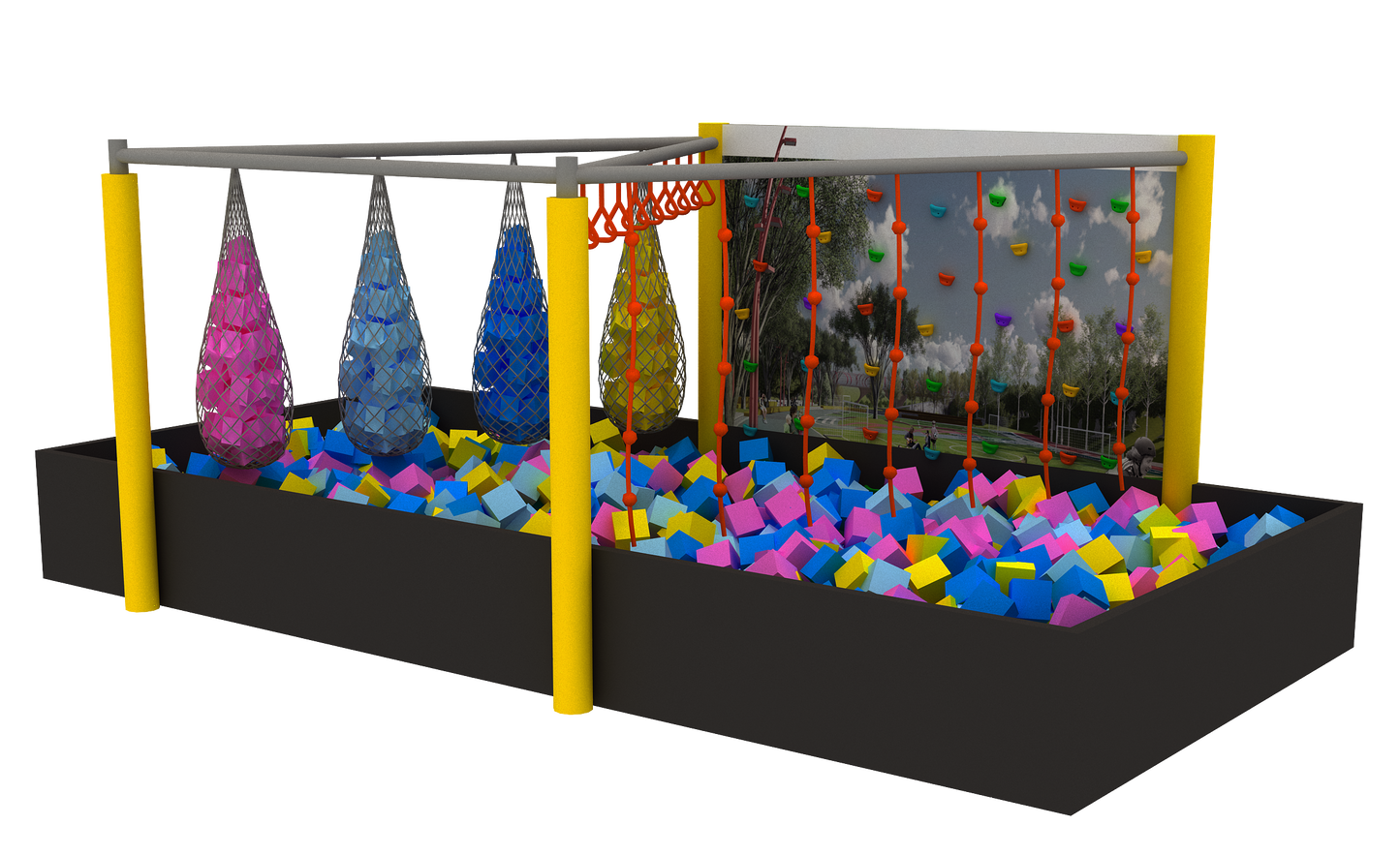 Sponge Pool Climbing Training Zone