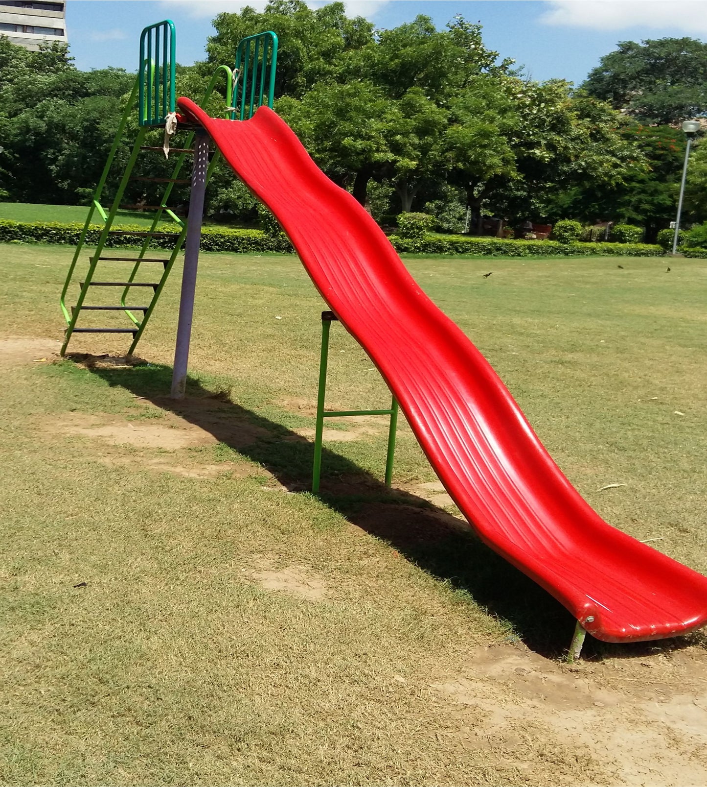 Single Wave Playground Slide