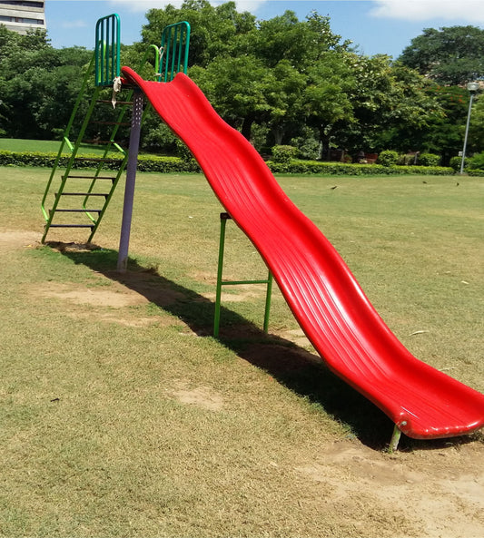 Single Wave Playground Slide