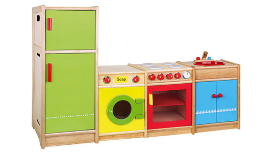 Deluxe Wooden Kitchen Play Set