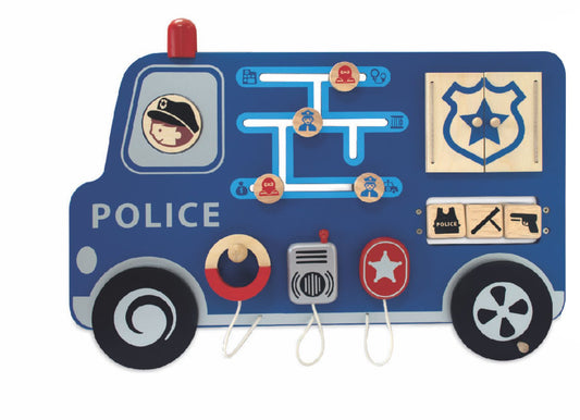 Police Truck Wall Playboard