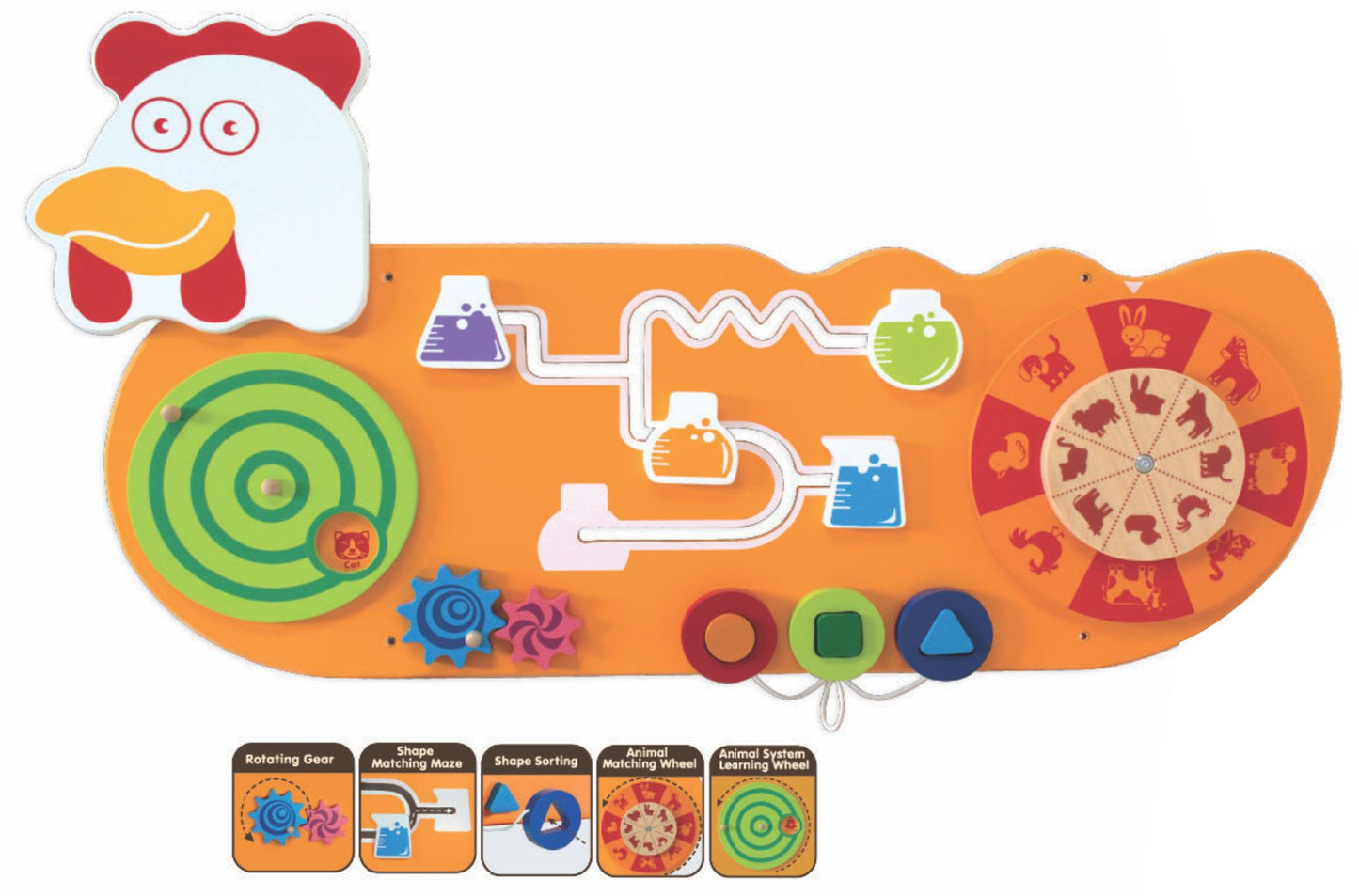 Wall Playboard Learning Science
