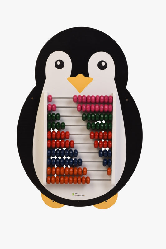 Penguin Wooden Abacus and Learning Play Center