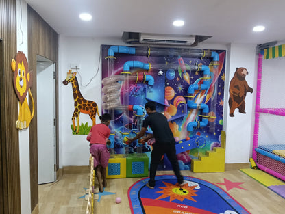 Interactive Air Tube Maze