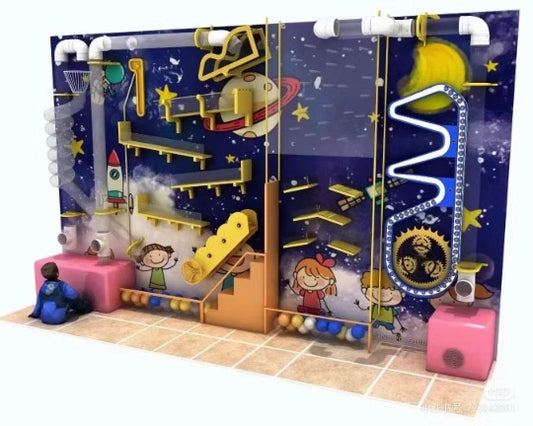 Interactive Air Tube Maze