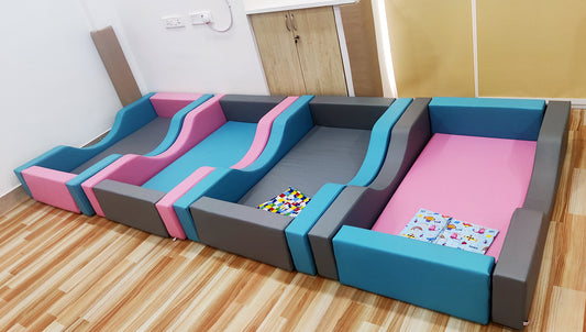 Stackable Colourful Soft Day care Beds for Kids