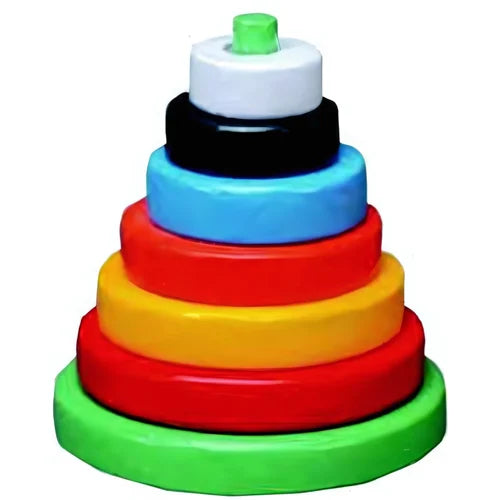 Wooden Circle Tower Stacker