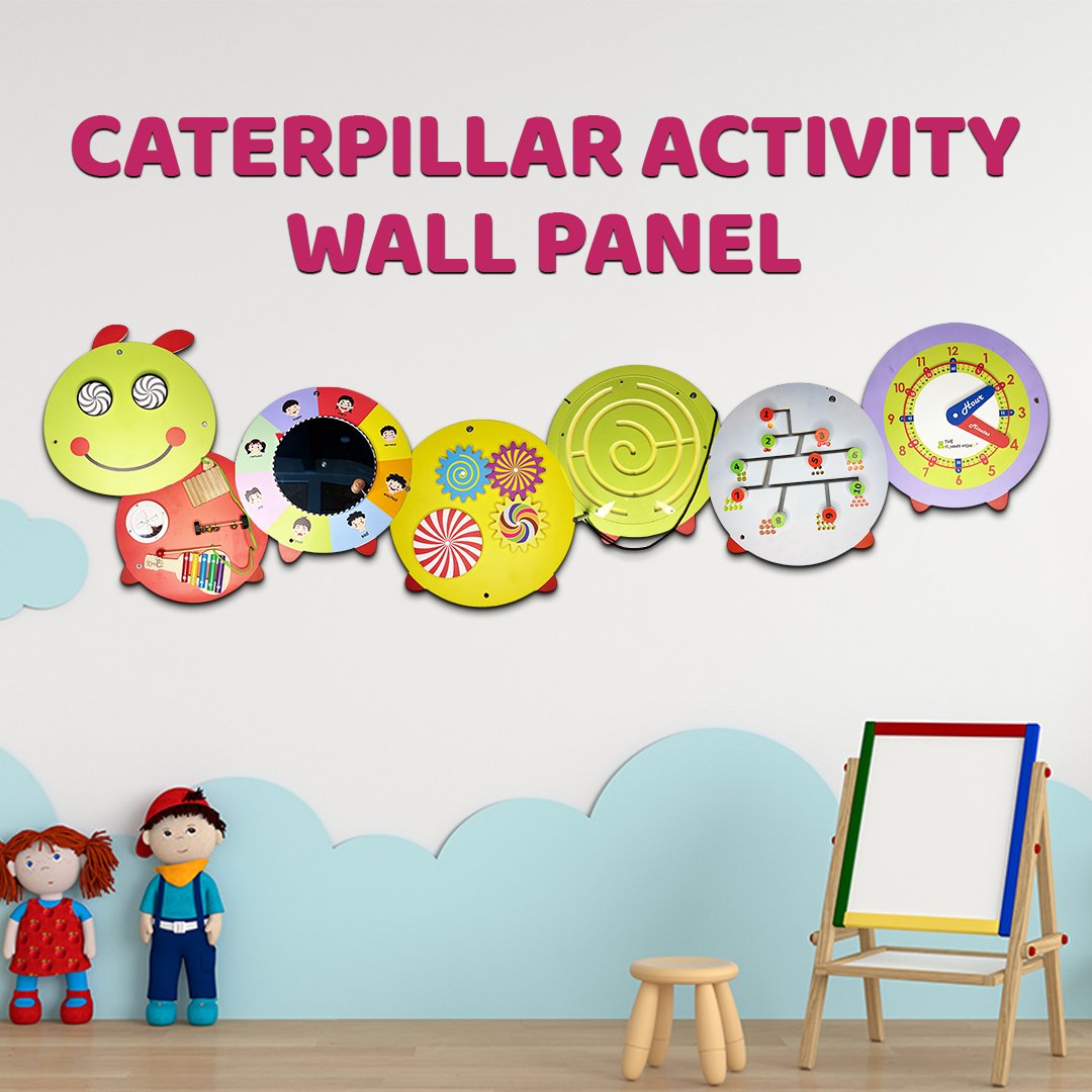 Caterpillar Activity Wall Panel