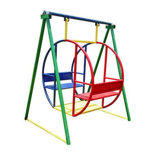Outdoor 4-Seater Round Nest Swing