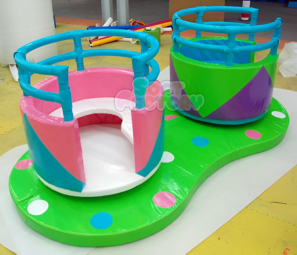 Double Spin Pod Carousel