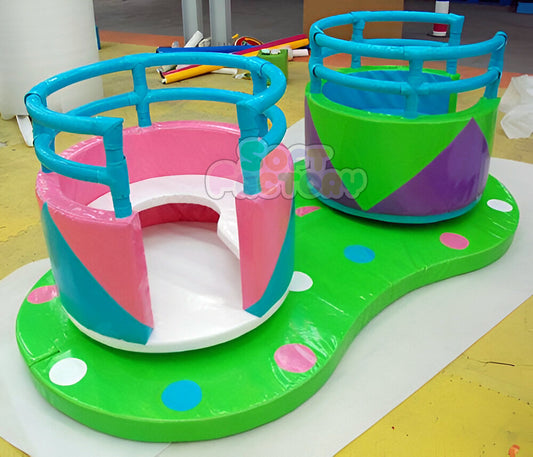 Double Spin Pod Carousel