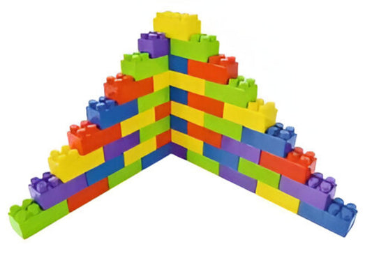 Kids Plastic Building Blocks Set